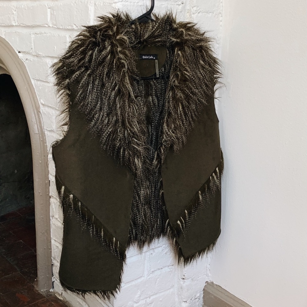 Dolce Cabo Faux Fur Vest - Nordstrom